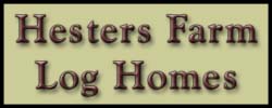 hesters farm log homes logo